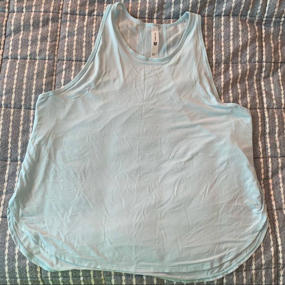 All in Motion Light Blue Athletic Tank Top